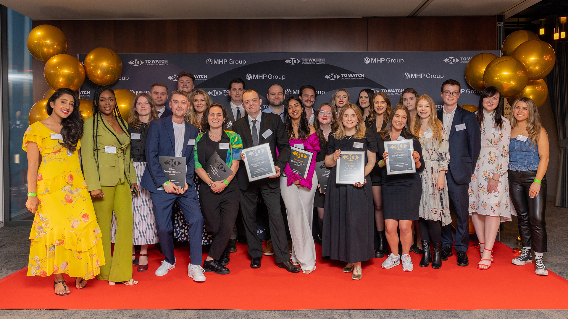 The MHP Group 30 To Watch: Journalism Awards 2023 Gold Winners Revealed |  MHP Group